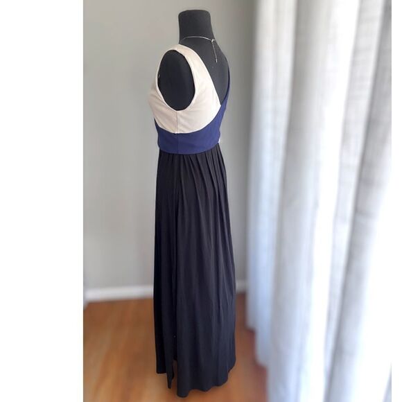 Anthropologie Maeve Elysian Color Block Maxi Dress - Picture 5 of 16